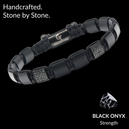 Flat Bead Bracelet Set for Men – Luxury, Strength & Clarity