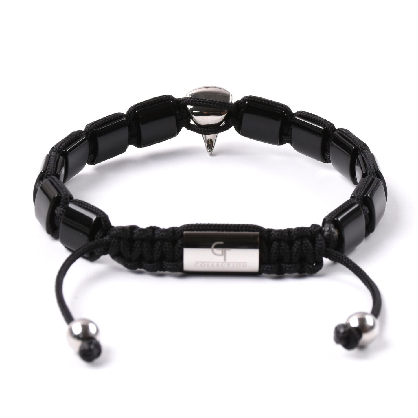 Herrenarmband AMERICAN EAGLE mit TIGERAUGE, ONYX-Stein