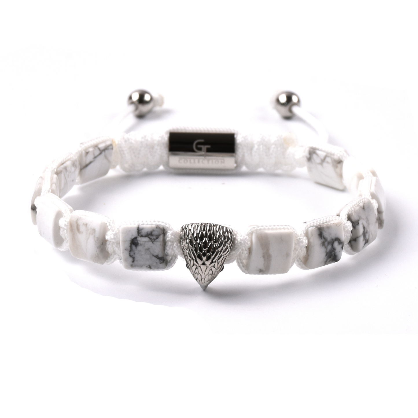 Bracelet AMERICAN EAGLE pour homme avec pierre LAPIS et ONYX
