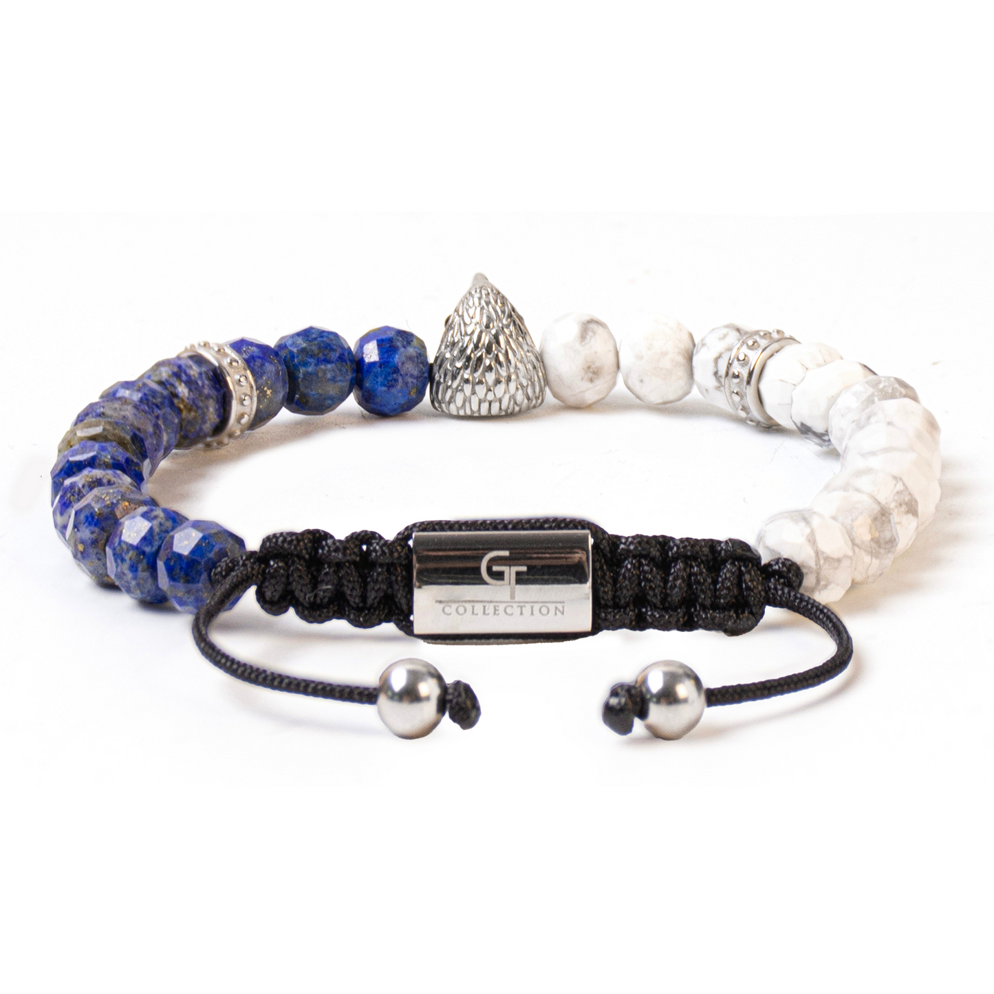 Men's AMERICAN EAGLE Bracelet with LAPIS, HOWLITE Stone