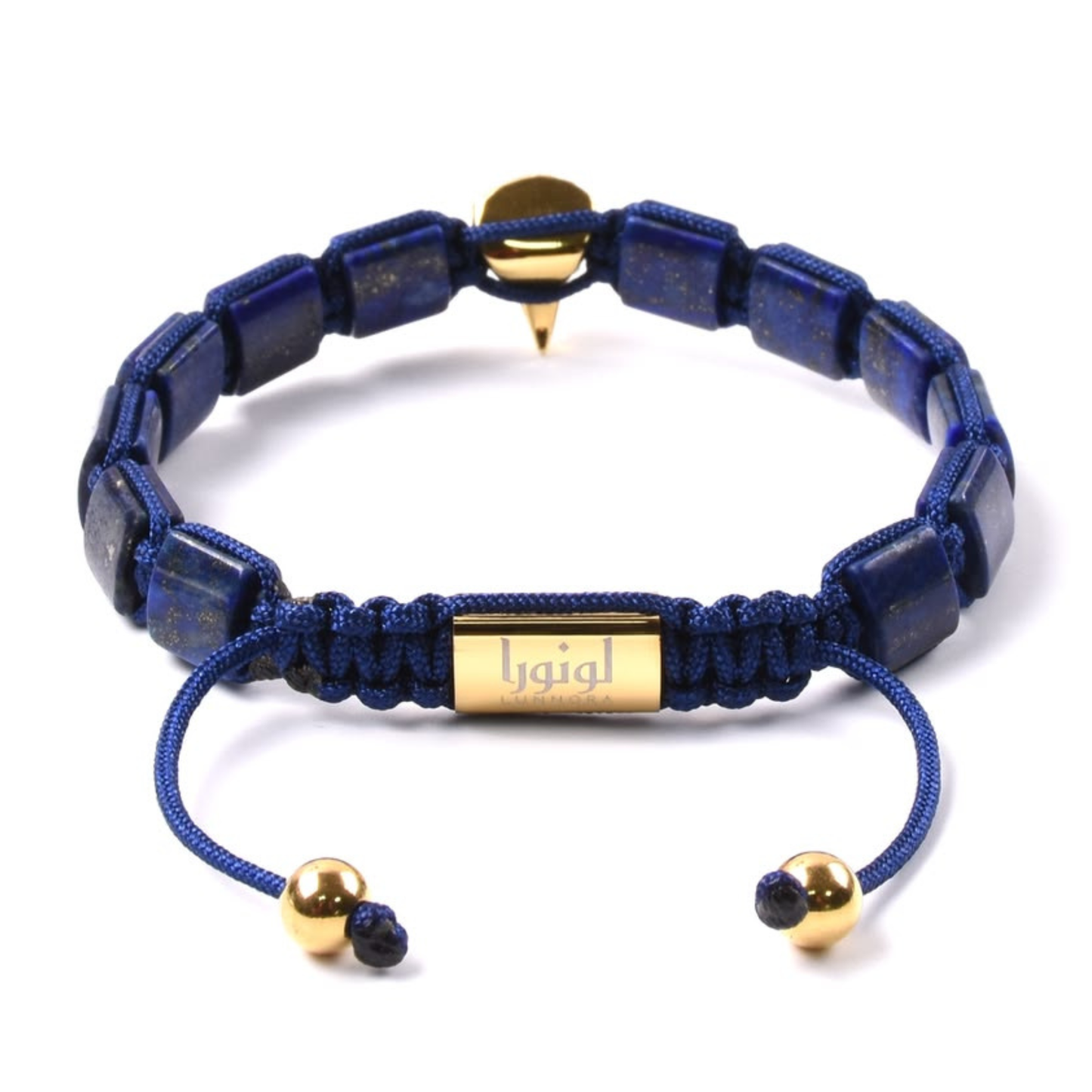 Bracelet AMERICAN EAGLE pour homme avec pierre LAPIS et HOWLITE