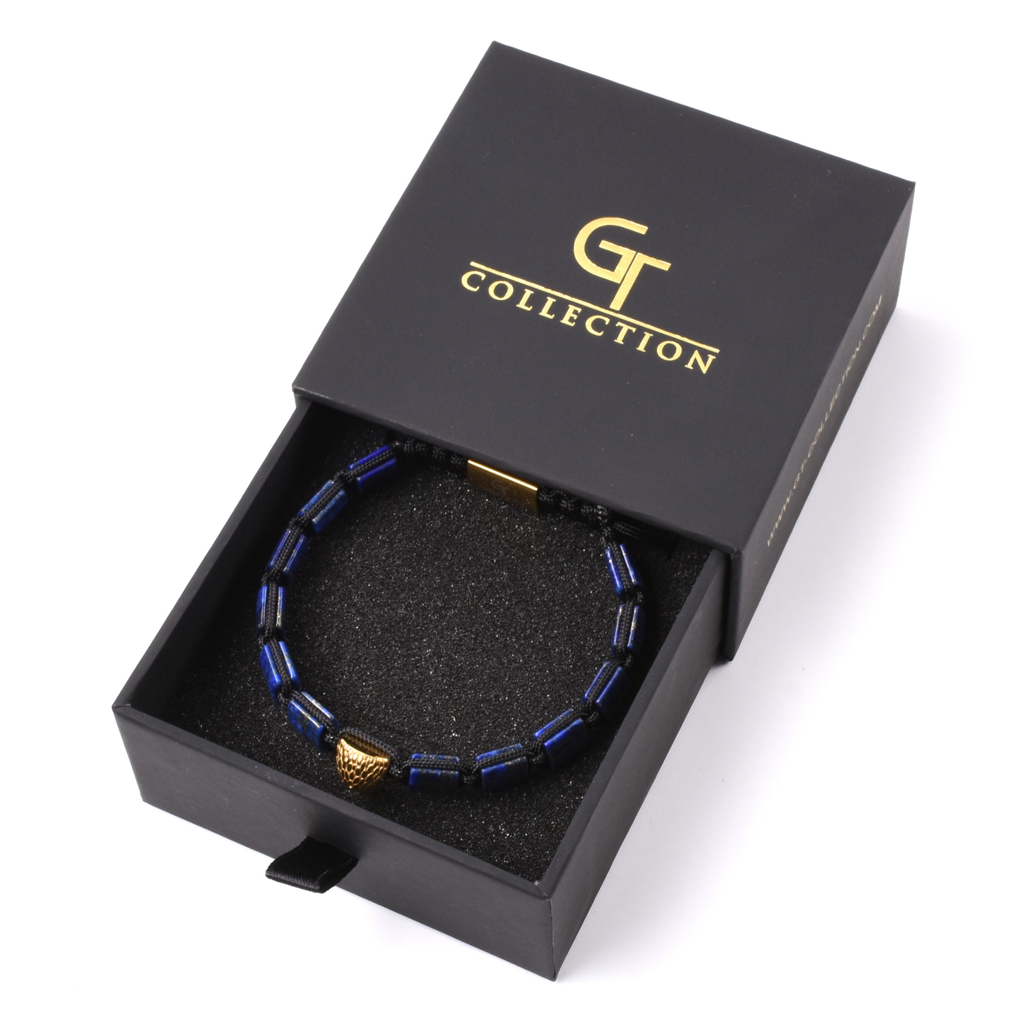 Bracelet AMERICAN EAGLE pour homme avec pierre LAPIS et HOWLITE