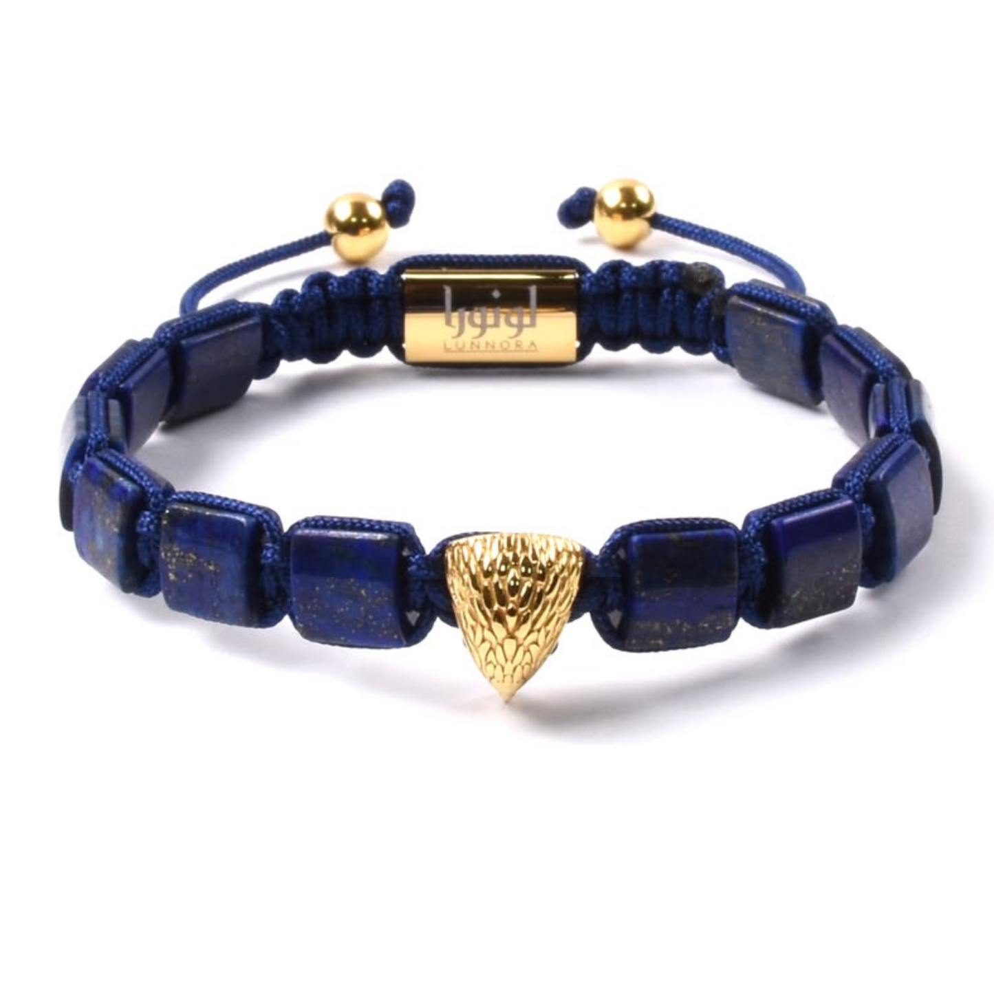 Bracelet AMERICAN EAGLE pour homme avec pierre LAPIS et HOWLITE
