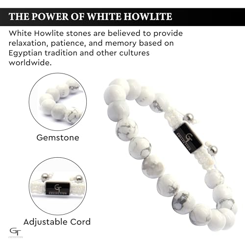 Men's HOWLITE Beaded Bracelet