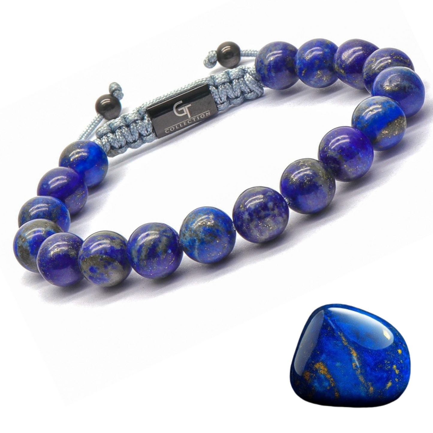 Men's LAPIS LAZULI Beaded Bracelet