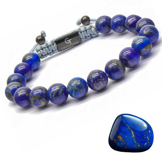 Men's LAPIS LAZULI Beaded Bracelet
