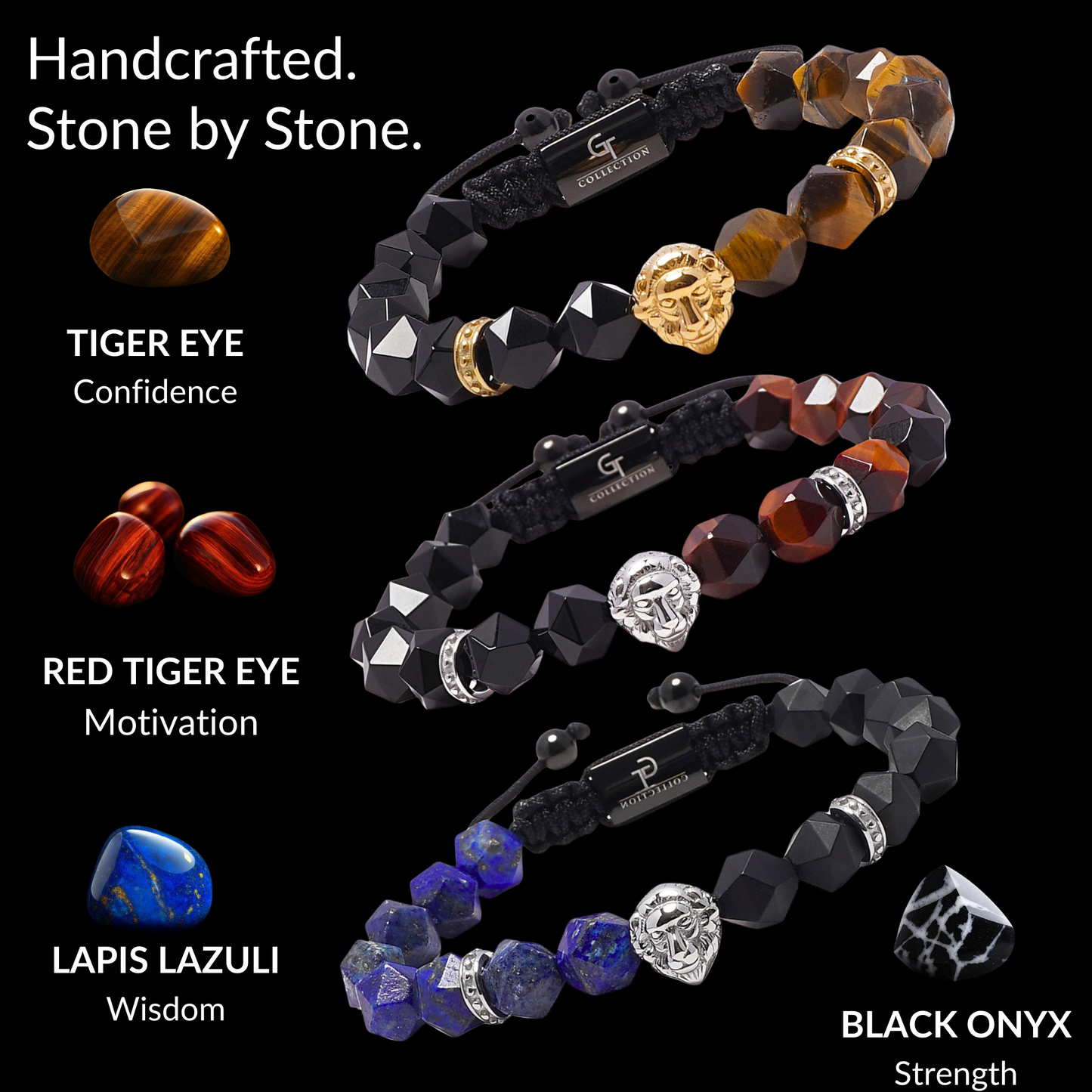 Lion King Bracelet Set for Men – Power, Confidence & Leadership