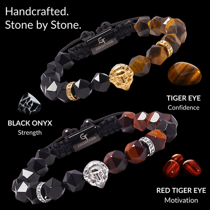 Lion King Bracelet Set for Men – Power, Confidence & Leadership