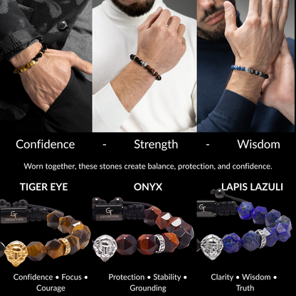 Lion King Bracelet Set for Men – Power, Confidence & Leadership
