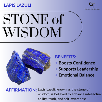 Silver Necklace with Square Lapis Lazuli Pendant