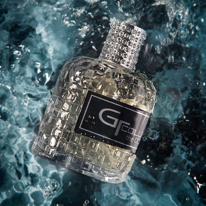 Elegant Men's Watch Blue + Free Bergamot Perfume - Gift Set